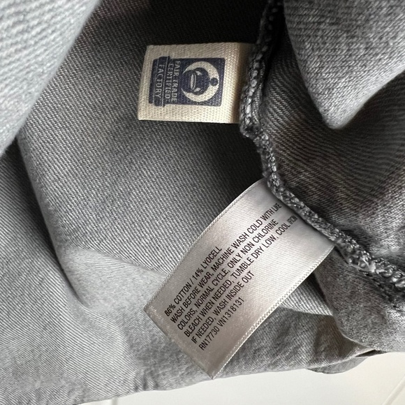 Art Class : Boy's Gray Denim Button Down Top - Picture 7 of 7